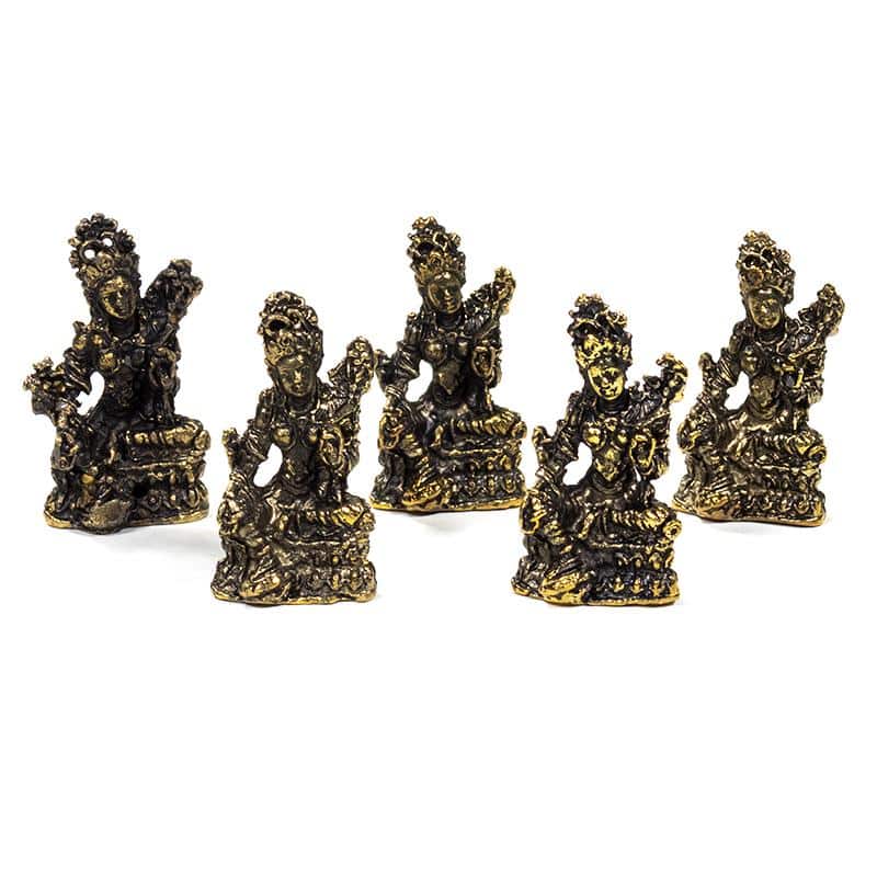 Miniatur Gr-ne Tara (3 cm) unter Home & Living - Spirituelle Figuren - Buddha Figuren - Mini Buddha - Home & Living - Spirituelle Figuren - Buddha Figuren - Tara Buddha