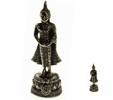 Minifigur Buddha Stehender Geburtstag Sonntag - 6 cm unter Home & Living - Spirituelle Figuren - Buddha Figuren - Mini Buddha