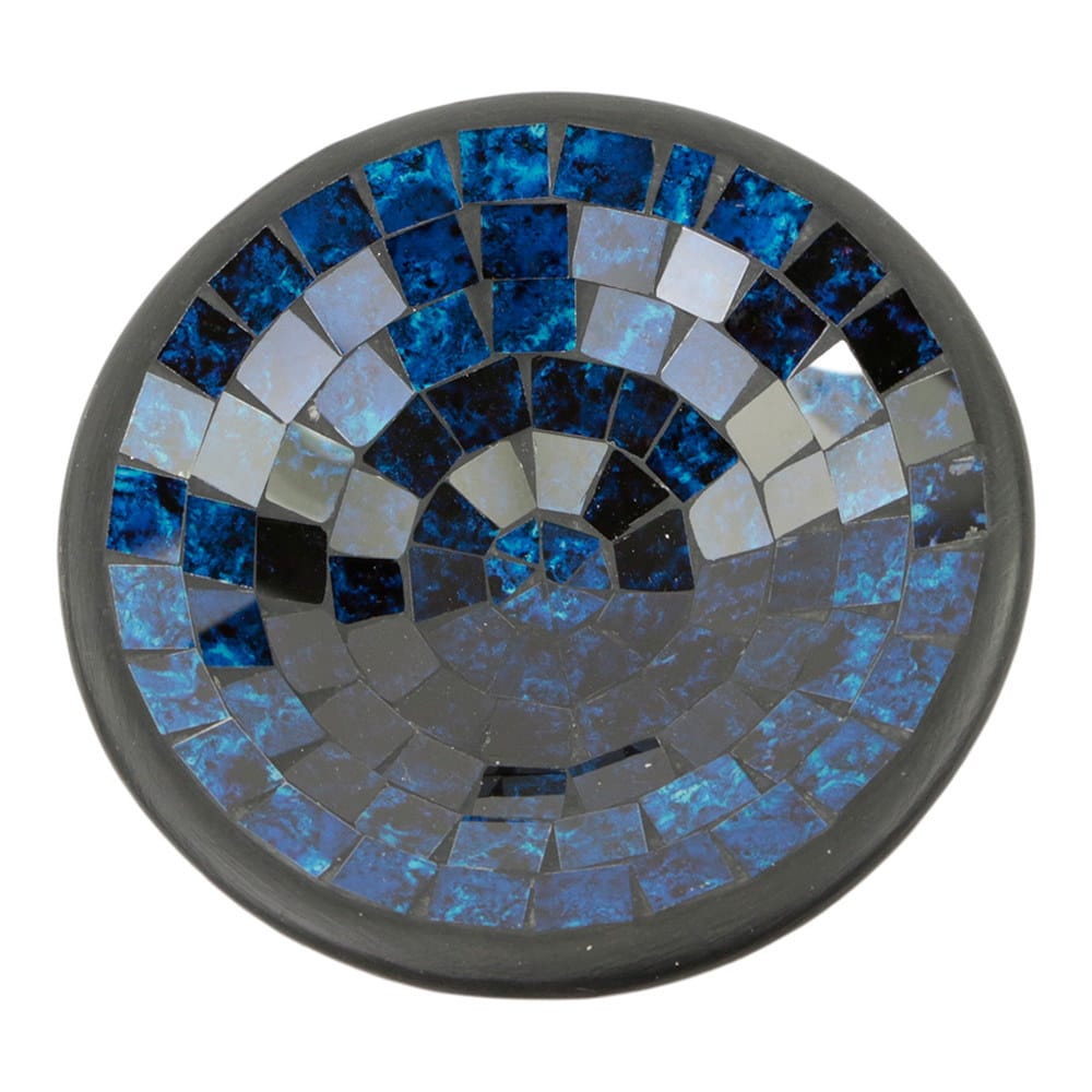 Mosaik-Schale Dunkelblau Mix (21 cm)