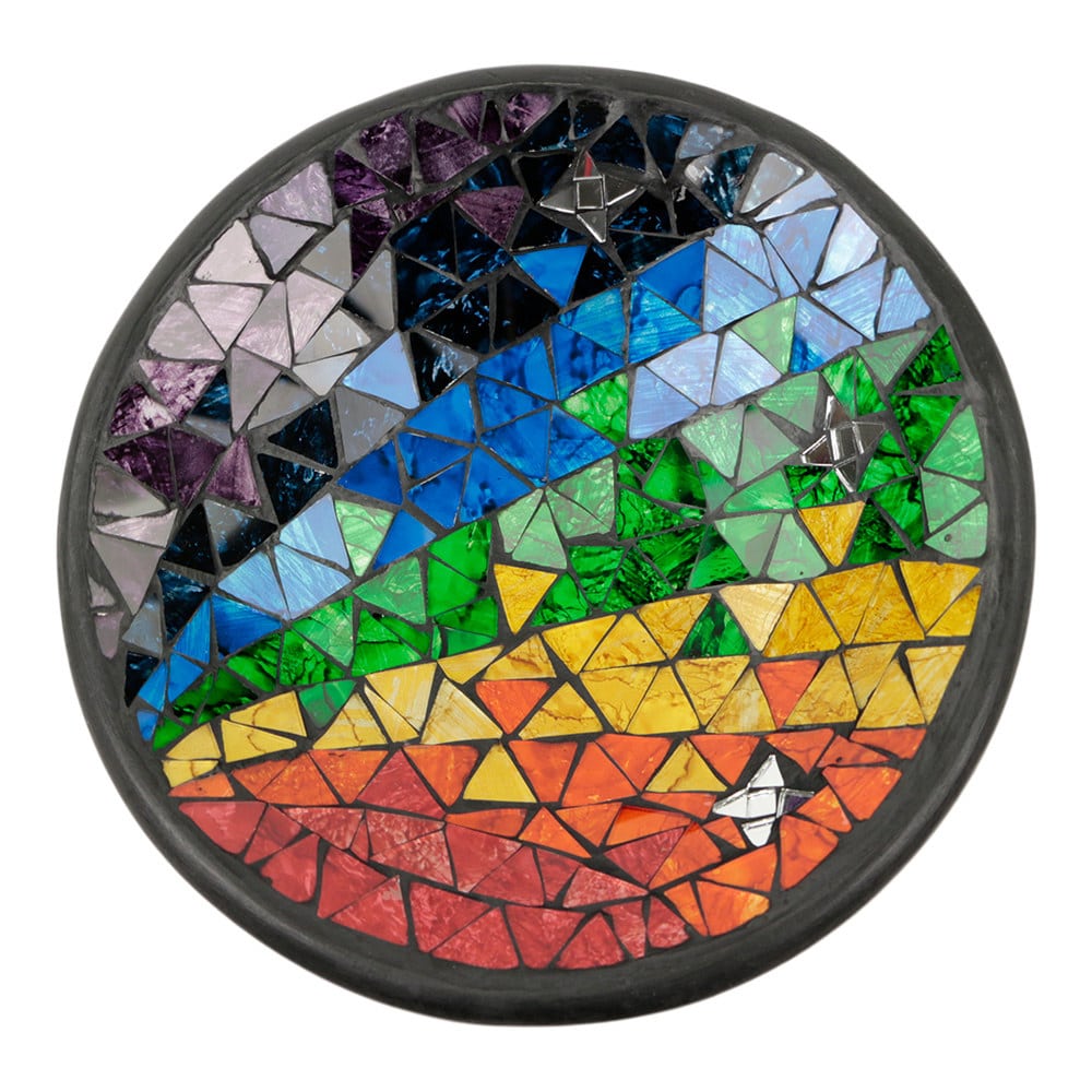 Mosaik-Schale Regenbogen - B-gen (21 cm)
