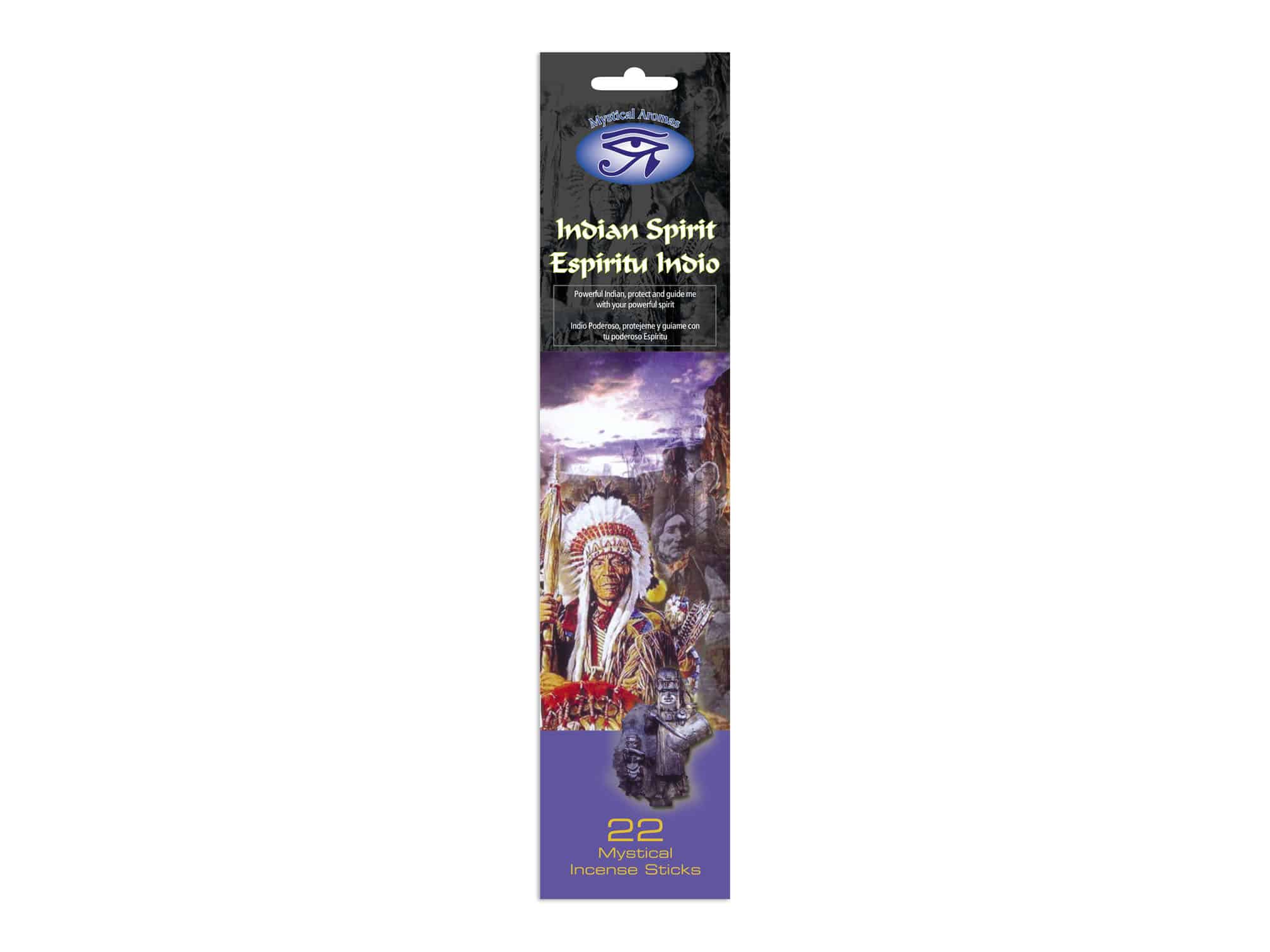 Mystical Aromas Incense Indian Spirit (22 St-bchen - 30 Gramm)