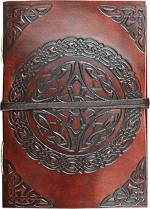 Notizbuch Keltischer Knoten (Leder)