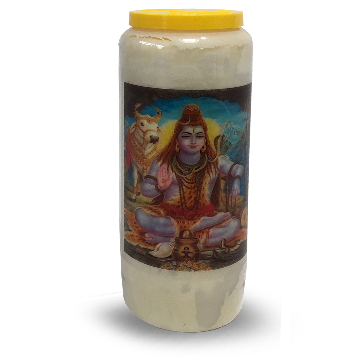 Novenakerze Lord Shiva mit Mantra