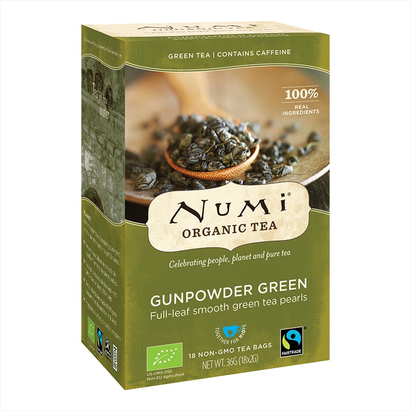 Numi Biologischer Gr-ner Tee Gunpowder