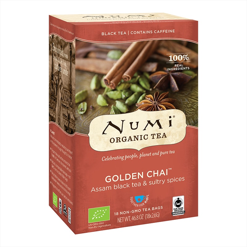 Numi Biologischer Tee Golden Chai