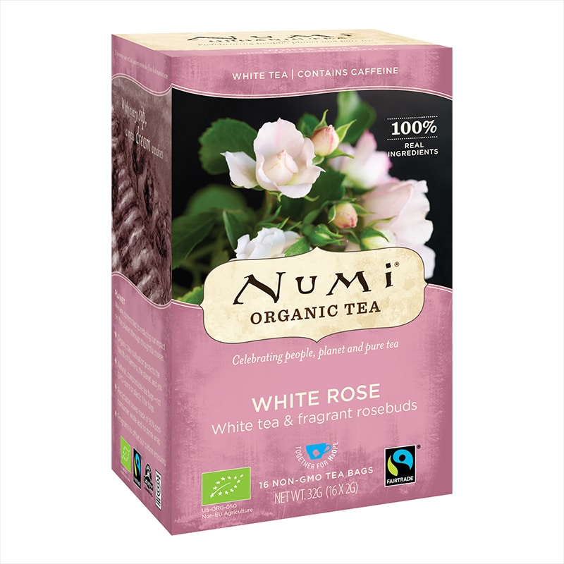 Numi Biologischer Wei-er Tee Rose unter Wellness - Bio-Tee - Numi Thee