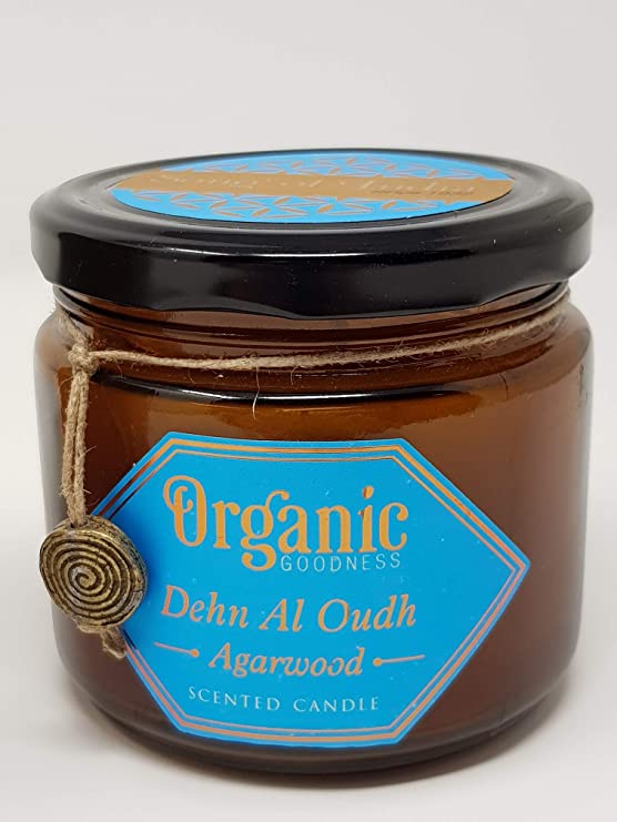 Organic Goodness Sojawachskerze Agarholz (200 Gramm)