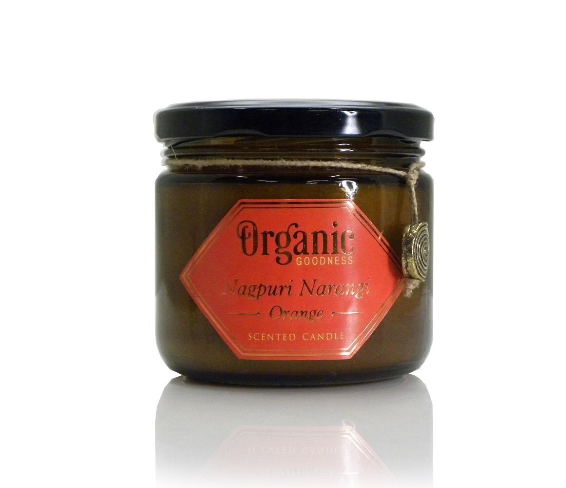 Organic Goodness Sojawachskerze Orange (200 Gramm)