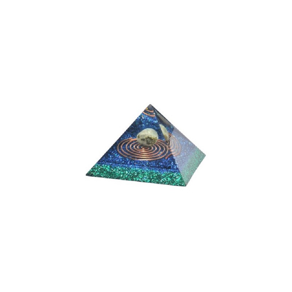 Orgonit Cheops Pyramide Prehnit