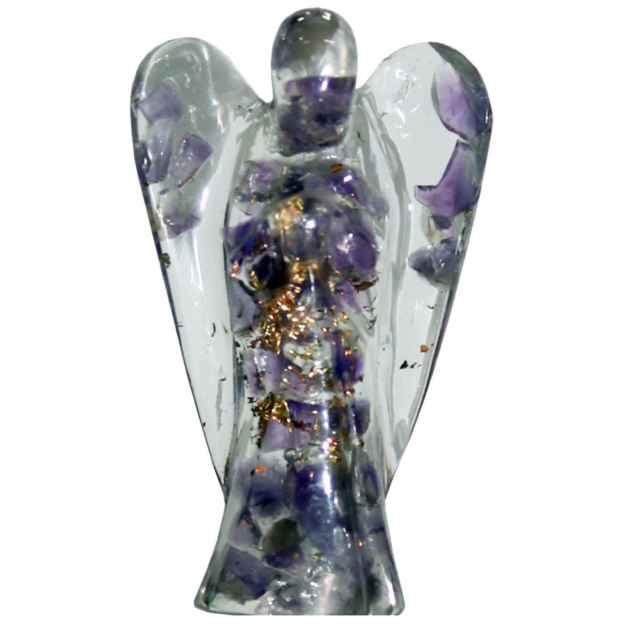 Orgonit Edelsteine Engel - Amethyst unter Edelsteine & Mineralien - Edelstein Formen - Edelstein Figuren - Home & Living - Spirituelle Figuren - Engelfiguren