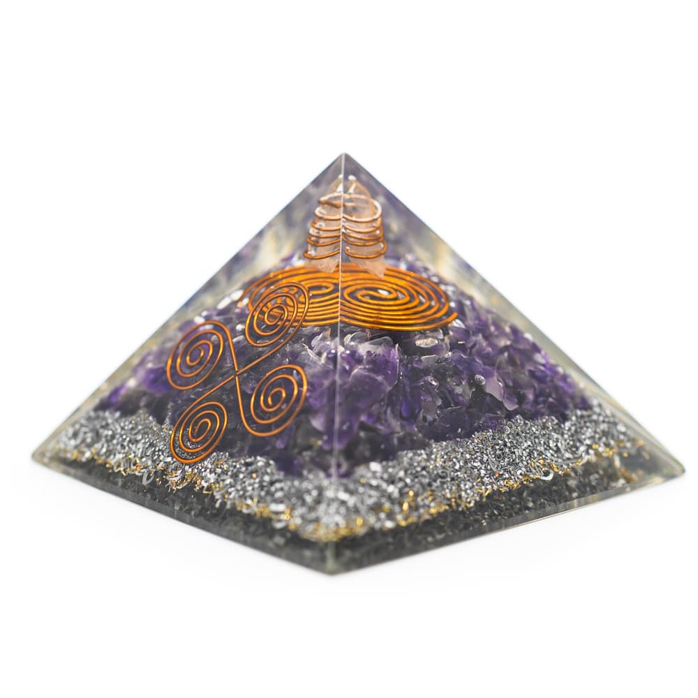 Orgonit-Pyramide - Amethyst Vastu (70 mm)