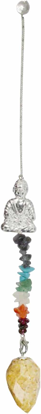 Pendel - Chakra Buddha (goldenfarben)