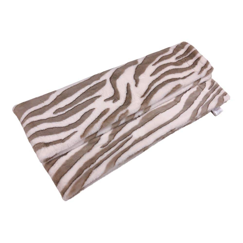 Plaid-Decke Pelzimit-t Zebra (180 x 130 cm)