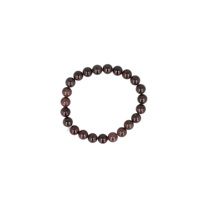 Powerbead Armband Granat (8 mm)