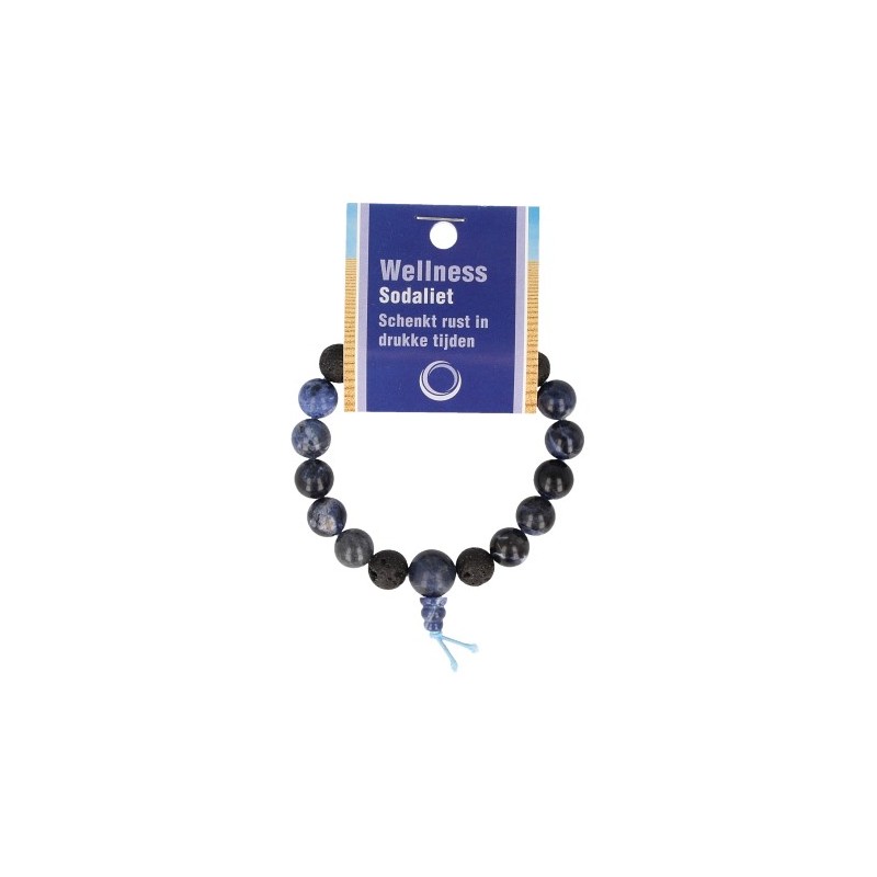 Powerbead Herren Armband Sodalith (mit Karte)