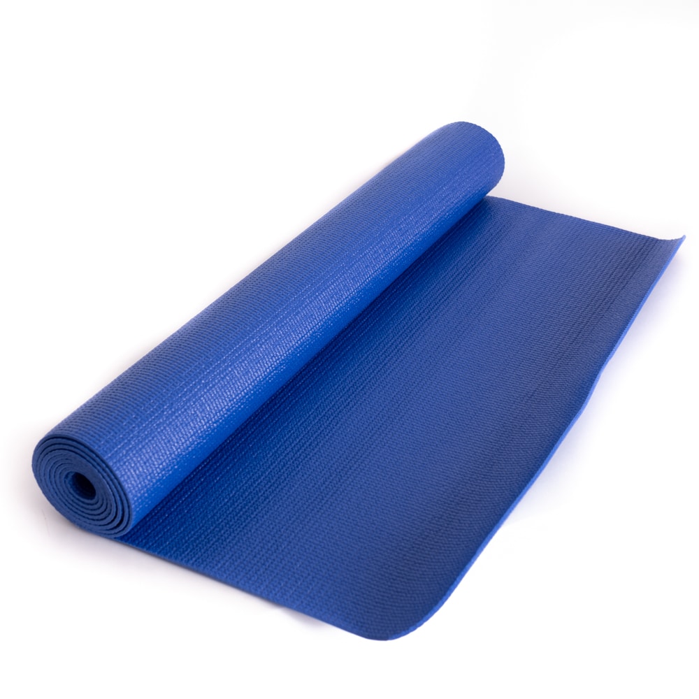 PVC Yogamatte Indigo - 183 x 61 x 0-4 cm unter Yoga - Pilates - Pilates Matte - Yoga - Yogamatten