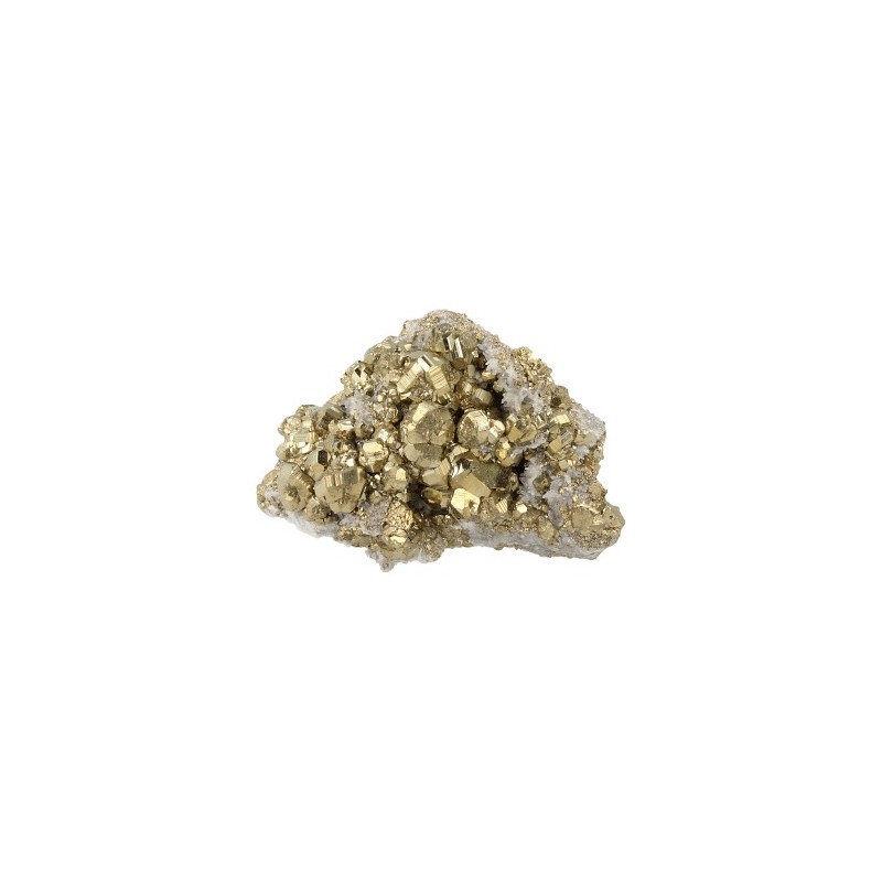 Pyrit-Rohstein - Quarz Super A (Modell 4) unter Edelsteine & Mineralien - Edelstein Arten - Rohe Edelsteine