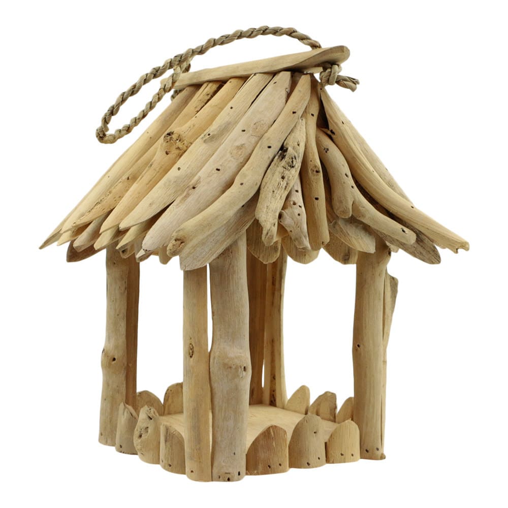 Quadratisches Vogelhaus aus Treibholz (34 x 20 cm) unter Home & Living - Dekoration & Atmosph?re