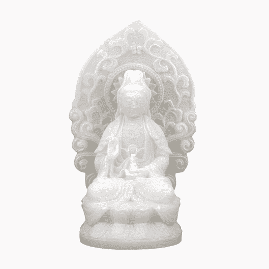 Quan Yin Statue - 12 cm unter Home & Living - Spirituelle Figuren - Buddha Figuren