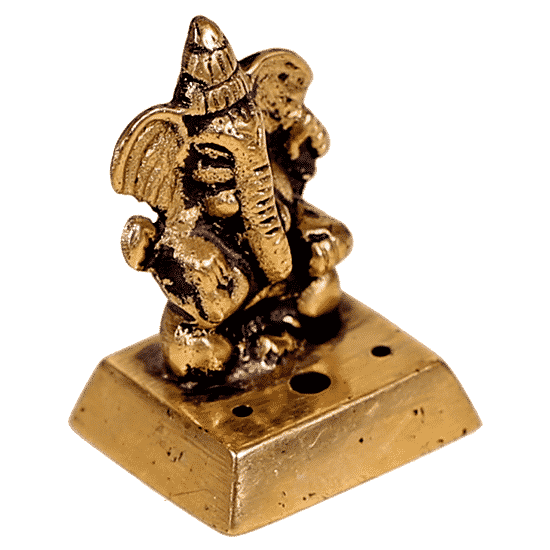 R-uchergef- Ganesha aus Messing