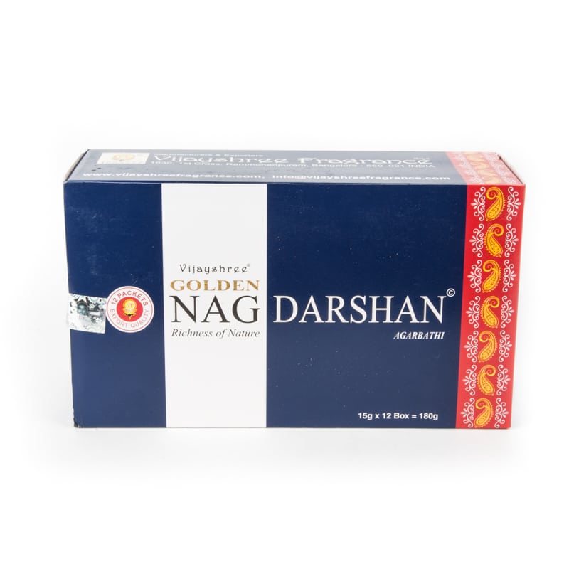 R-ucherst-bchen Golden Nag Darshan (12 Pakete)
