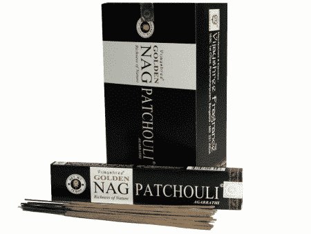 R-ucherst-bchen Golden Nag Patchouli (12 Packungen)