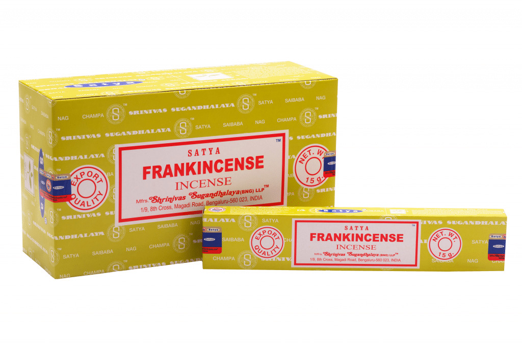 R-ucherst-bchen Satya Frankincense (12 Packungen) unter Weihrauch - Weihrauch Arten - Weihrauch D?fte - Frankincense Weihrauch - Weihrauch - Weihrauch Arten - R?ucherst?bchen - Weihrauch - Weihrauchmarken - Satya Weihrauch