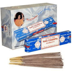 R-ucherst-bchen Satya Nag Champa (12 Schachteln)