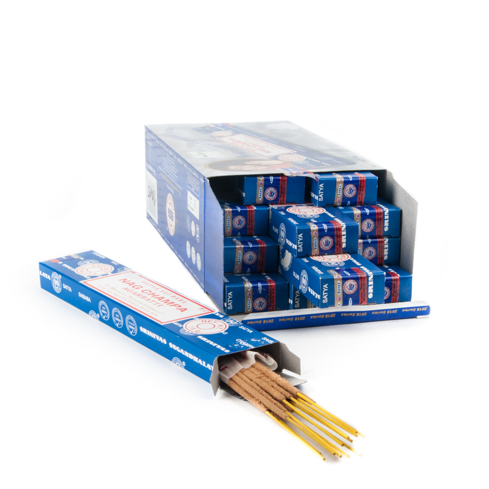 R-ucherst-bchen Satya Nag Champa Agarbatti (12 Packungen)