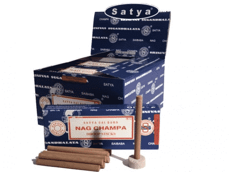 R-ucherst-bchen Satya Nag Champa Dhoop (12 Packungen)