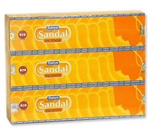 R-ucherst-bchen Satya Nag Champa Super Sandal (12 Packungen)