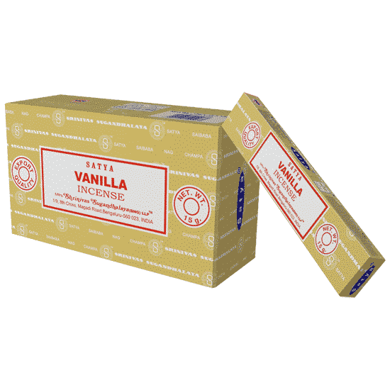 R-ucherst-bchen Satya Vanilla (12 Packungen) unter Weihrauch - Weihrauch Arten - R?ucherst?bchen - Weihrauch - Weihrauchmarken - Satya Weihrauch