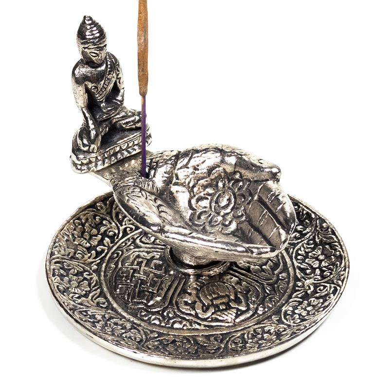 R-ucherst-bchenhalter H-nde mit Buddha