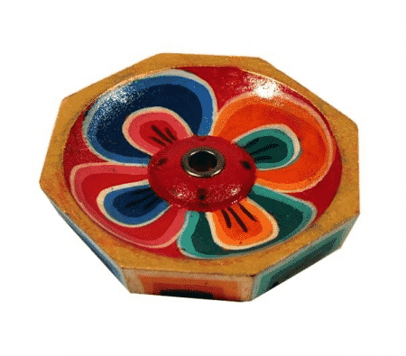 R-ucherst-bchenhalter Lotus Holz klein (6 cm)