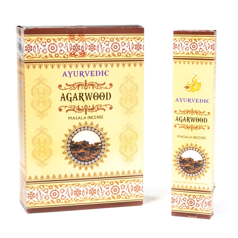 Raucherst-bchen Ayurvedisches Masala Adlerholz (12 Verpackungen mit 15 R-ucherst-bchen)