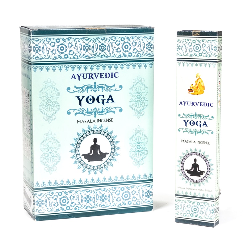 Raucherst-bchen Ayurvedisches Masala Yoga (12 Verpackungen mit 15 R-ucherst-bchen)