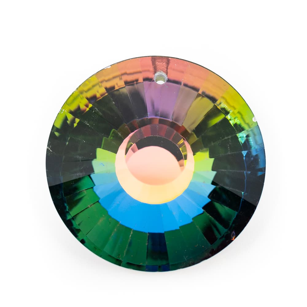Regenbogenkristall Kreis mehrfarbig (45 mm)