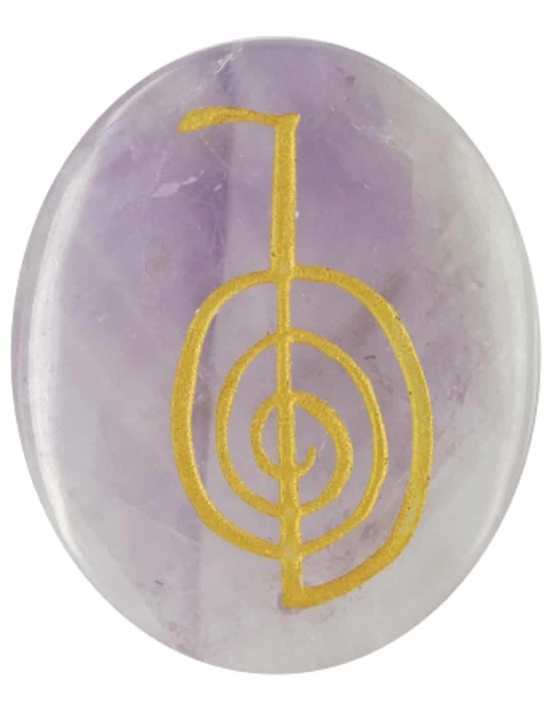 Reiki Stein Amethyst Cho-Ku-Rei unter Edelsteine & Mineralien - Edelstein Arten - Handschmeichler - Edelsteine & Mineralien - Edelstein Arten - Taschenstein - Edelsteine & Mineralien - Edelstein Arten - Polierte Edelsteine