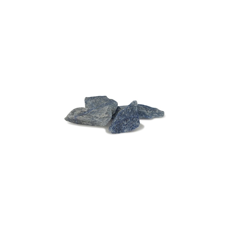 Rohe Brocken Edelstein Blauquarz (1 kg)