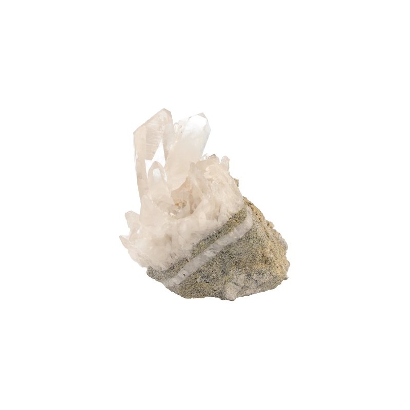 Roher Brocken aus Bergkristall Arkansas (Modell 1)