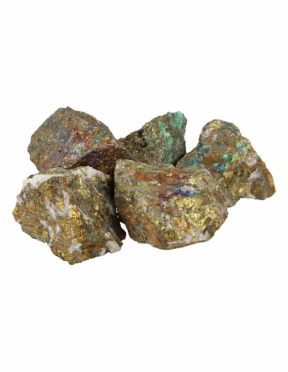 Roher Brocken Edelstein Chalkopyrit (1 kg) unter Edelsteine & Mineralien - Edelstein Arten - Rohe Edelsteine
