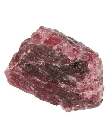 Roher Brocken Rosa Turmalin A - Rubelit (100 Gramm) unter Edelsteine & Mineralien - Edelstein Arten - Rohe Edelsteine