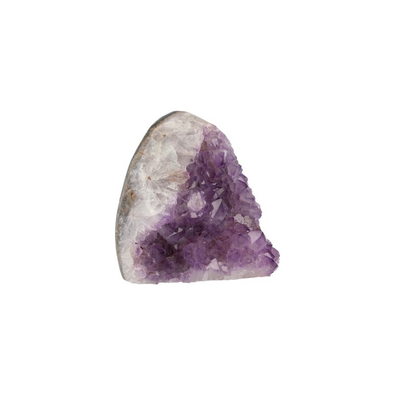 Roher Edelstein Amethyst Uruguay (poliert - Modell 1)