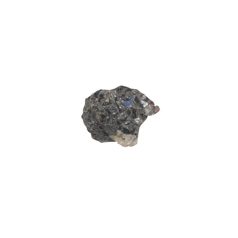 Roher Edelstein Granat - Calcit (Modell 65) unter Edelsteine & Mineralien - Edelstein Arten - Rohe Edelsteine