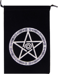 Samtbeutel - Pentagramm