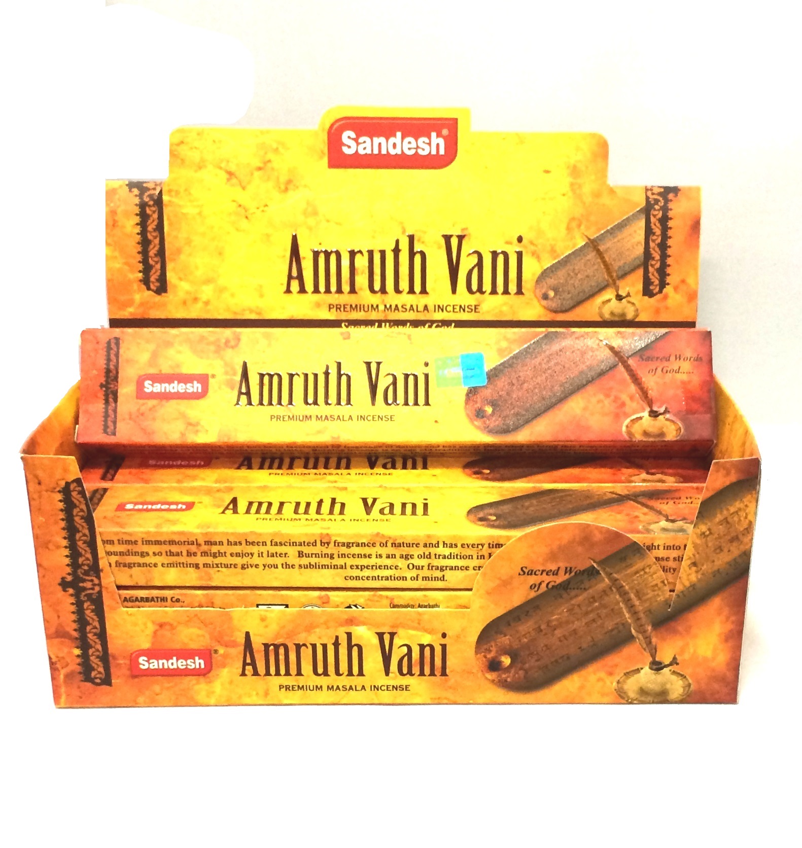 Sandesh Weihrauch Amruth Vani (12er Pack)