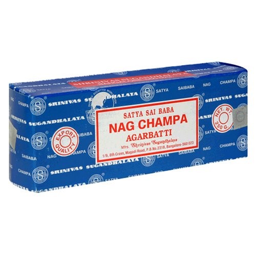 Satya Nag Champa R-ucherst-bchen - 250 Gramm Dose - 4 St-ck