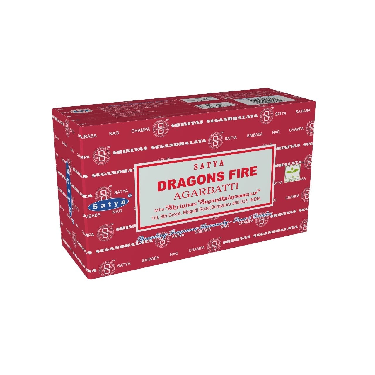 Satya R-ucherst-bchen Dragon Fire (12 Packungen - 15 Gramm)