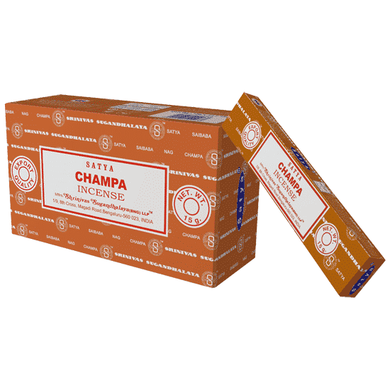 Satya Raucherst-bchen Champa (12 Schachteln - 15 Gramm)