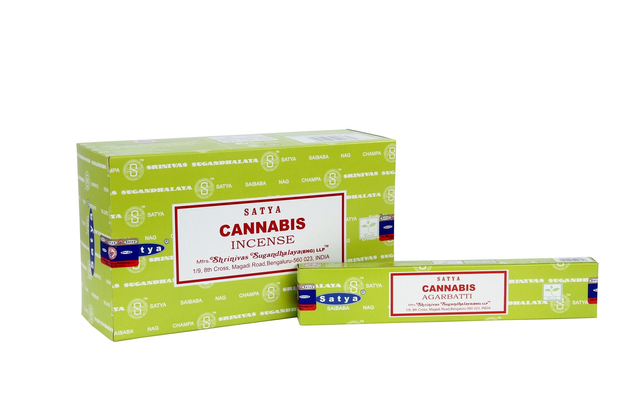 Satya Weihrauch Cannabis (12 Packungen)